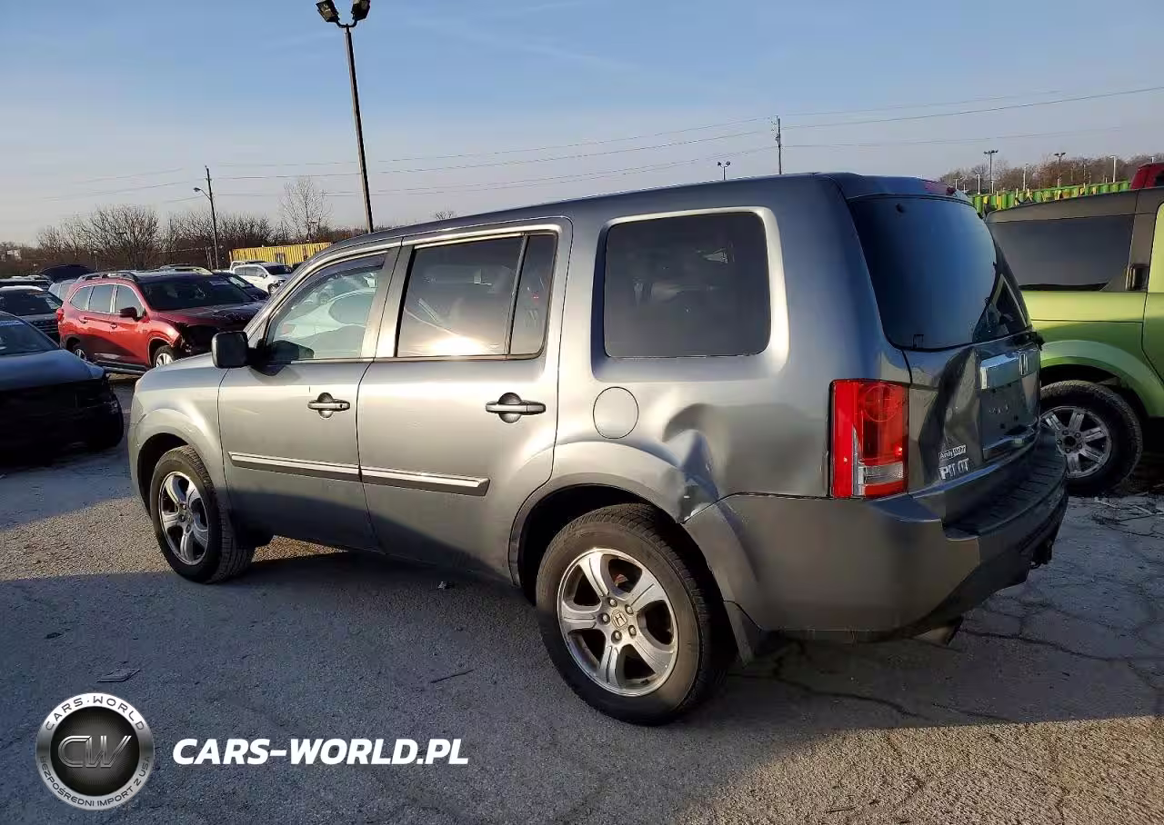 2013 Honda Pilot Ex VIN:5FNYF4H40DB032812 - 2