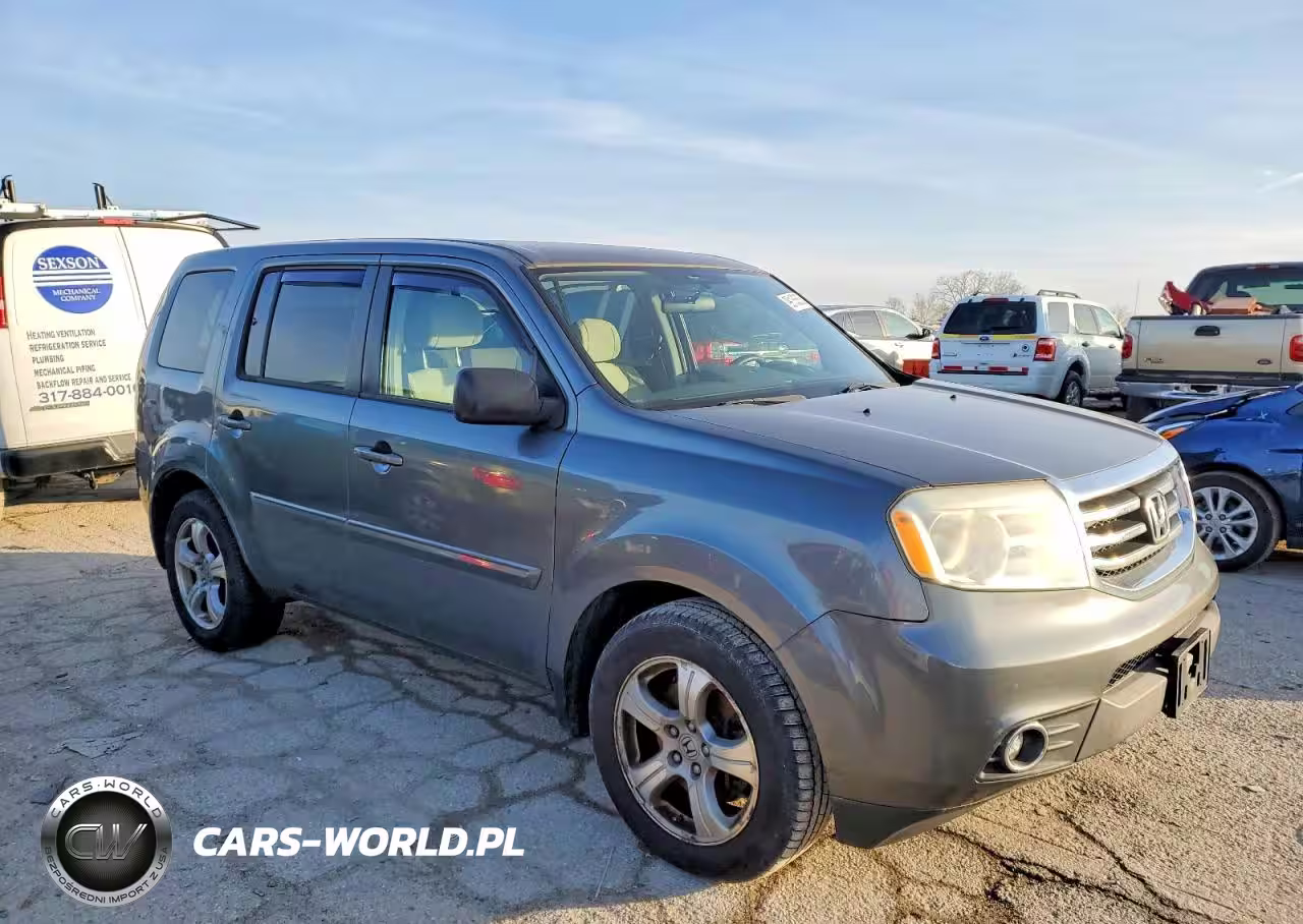 2013 Honda Pilot Ex VIN:5FNYF4H40DB032812 - 4