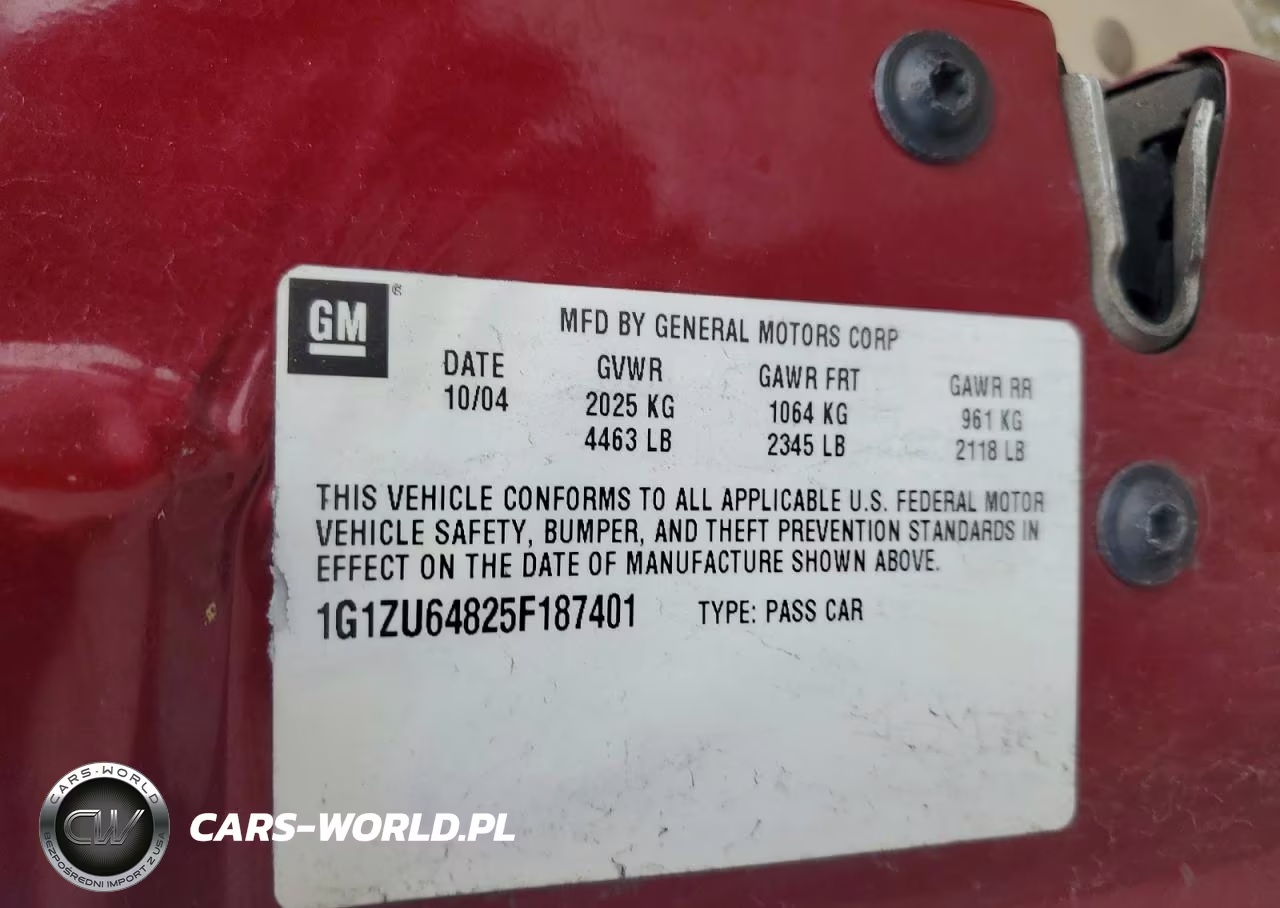 2005 Chevrolet Malibu Maxx Lt VIN:1G1ZU64825F187401 - 12