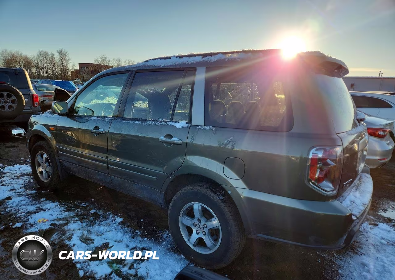 2007 Honda Pilot Ex VIN:2HKYF18447H511657 - 2