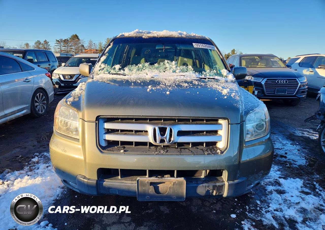 2007 Honda Pilot Ex VIN:2HKYF18447H511657 - 6