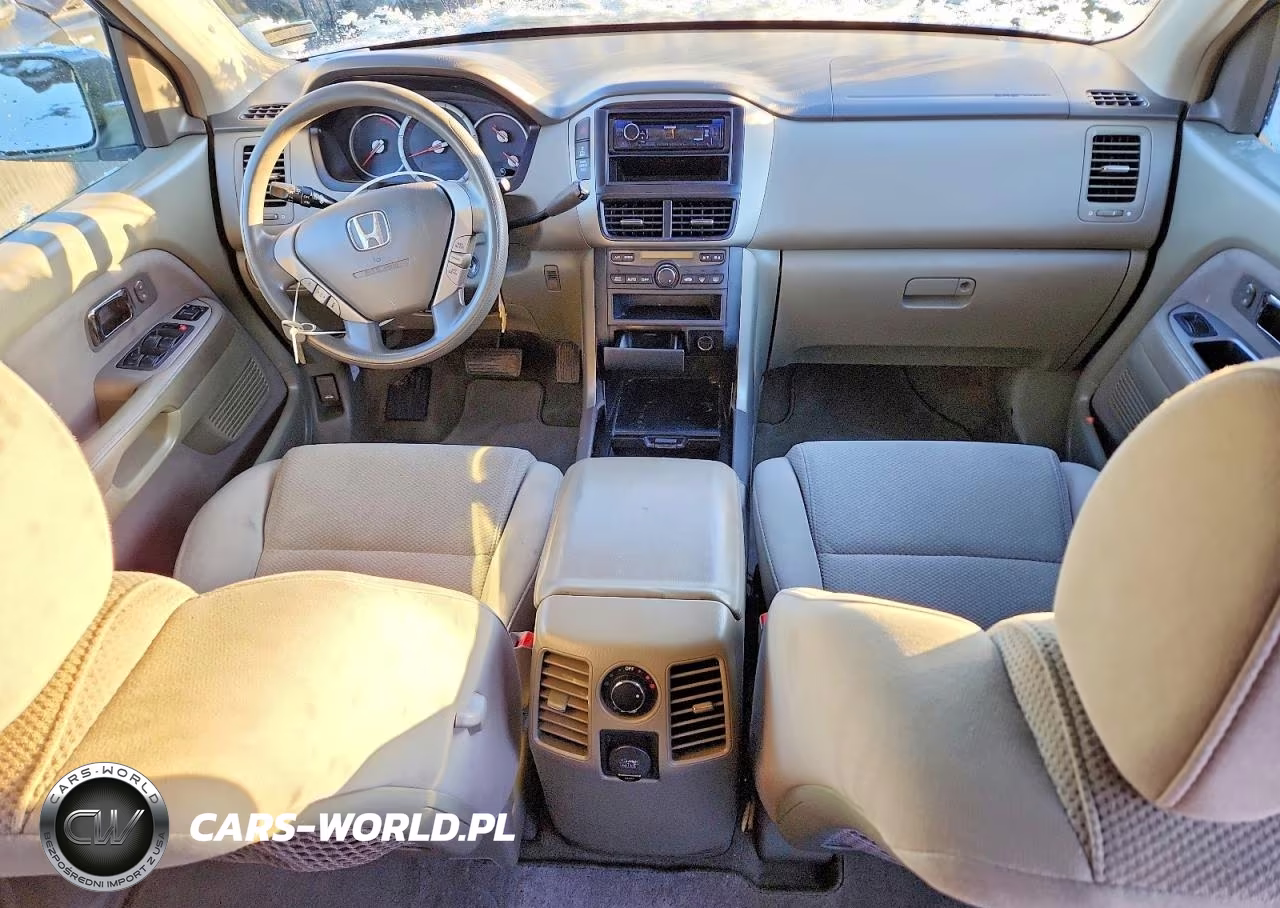 2007 Honda Pilot Ex VIN:2HKYF18447H511657 - 9