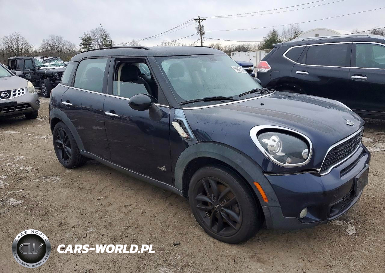 2014 Mini Cooper S Countryman VIN:WMWZC5C57EWP41444 - 4