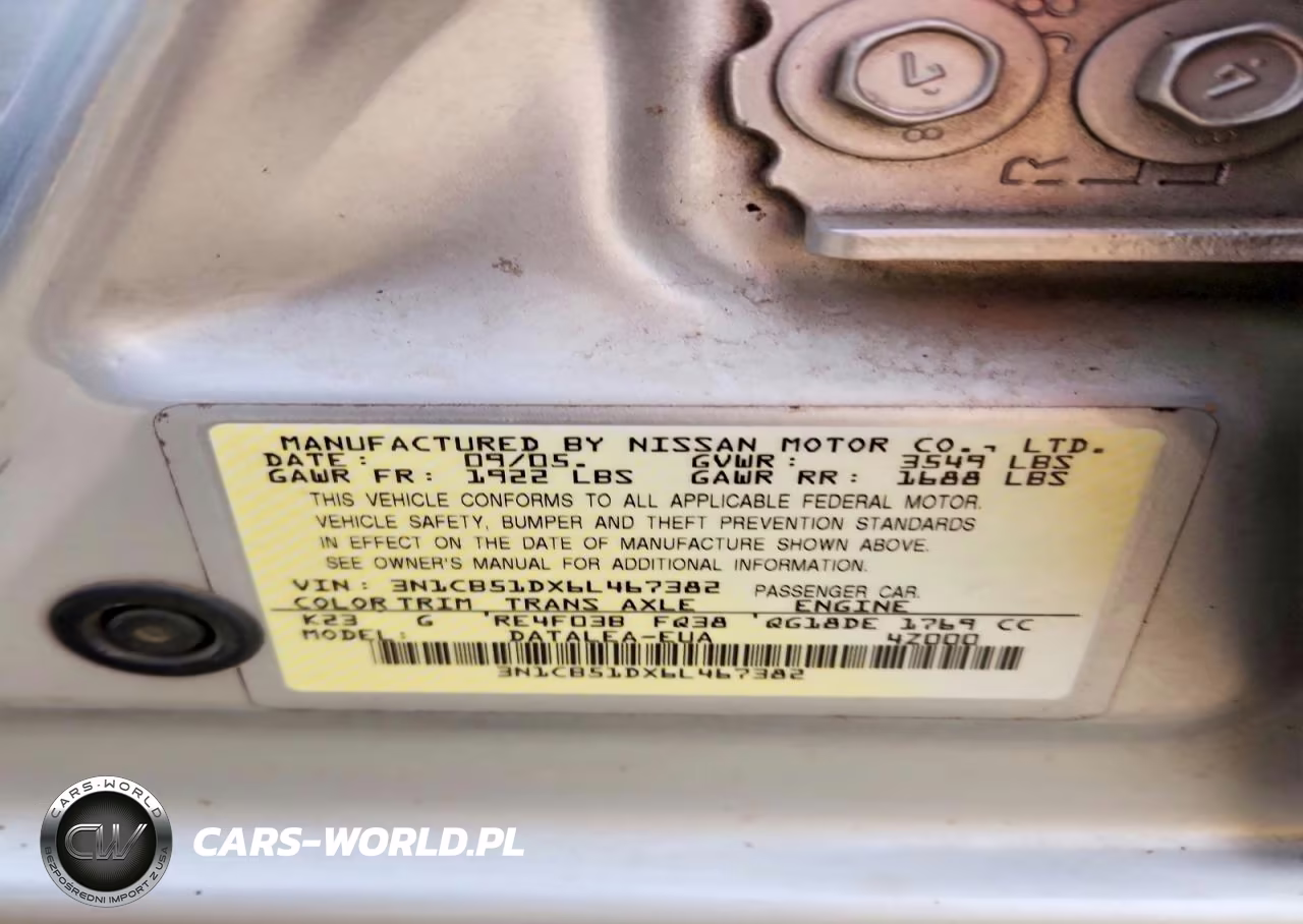 2006 Niss Sentra 1.8 VIN:3N1CB51DX6L467382 - 12