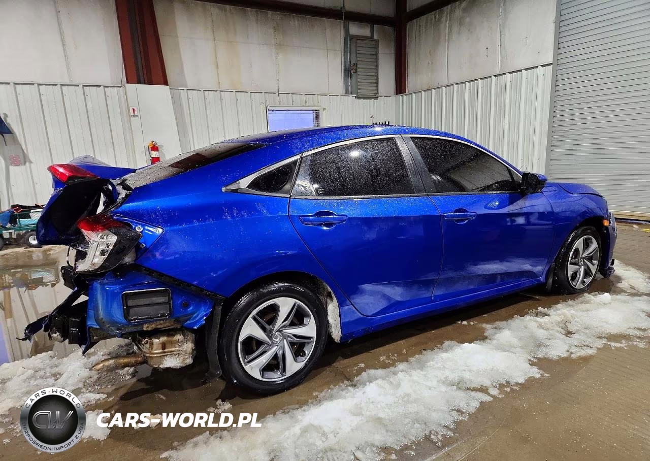 2020 Honda Civic Lx VIN:2HGFC2F60LH514568 - 3