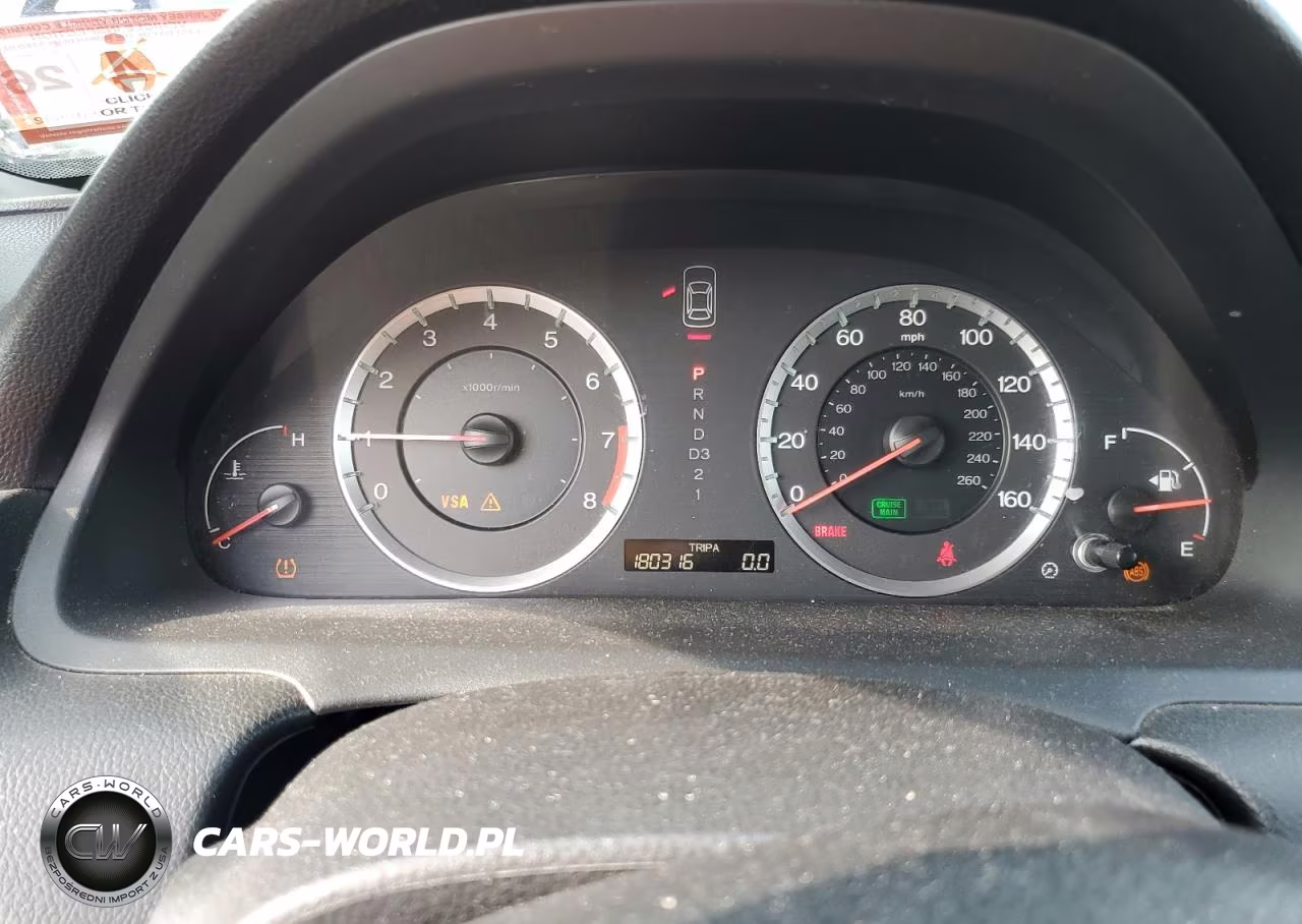 2008 Honda Accord Exl VIN:1HGCP368X8A045316 - 9