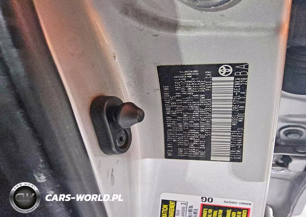 2016 Toyota Corolla L VIN:5YFBURHE0GP383858 - 12