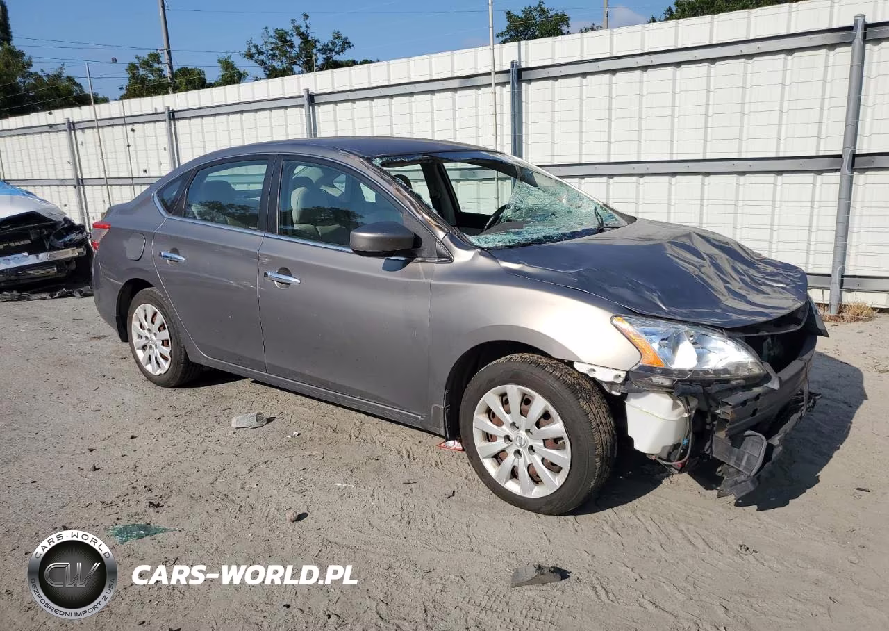 2015 Nissan Sentra S VIN:3N1AB7AP9FY320955 - 4
