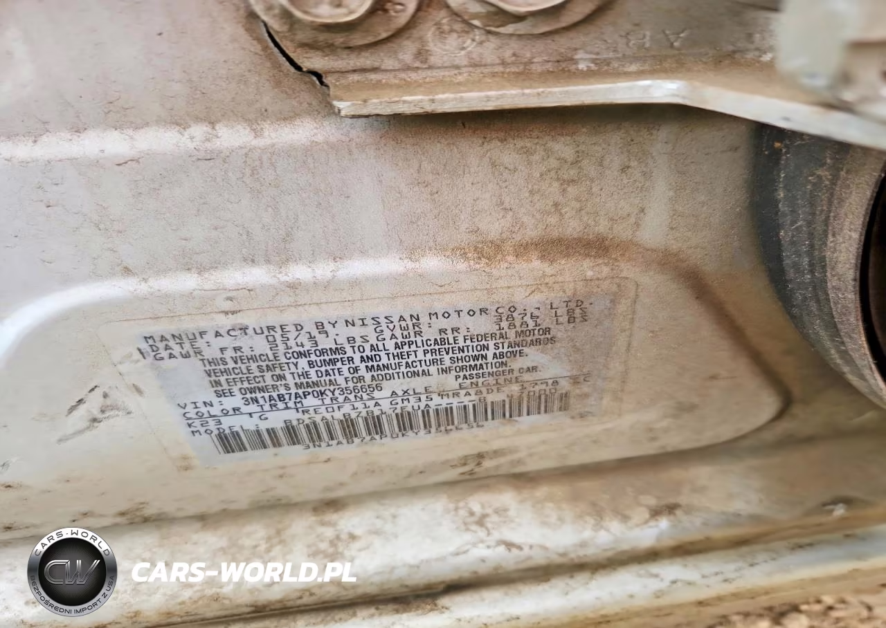 2019 Nissan Sentra S VIN:3N1AB7AP0KY356656 - 12