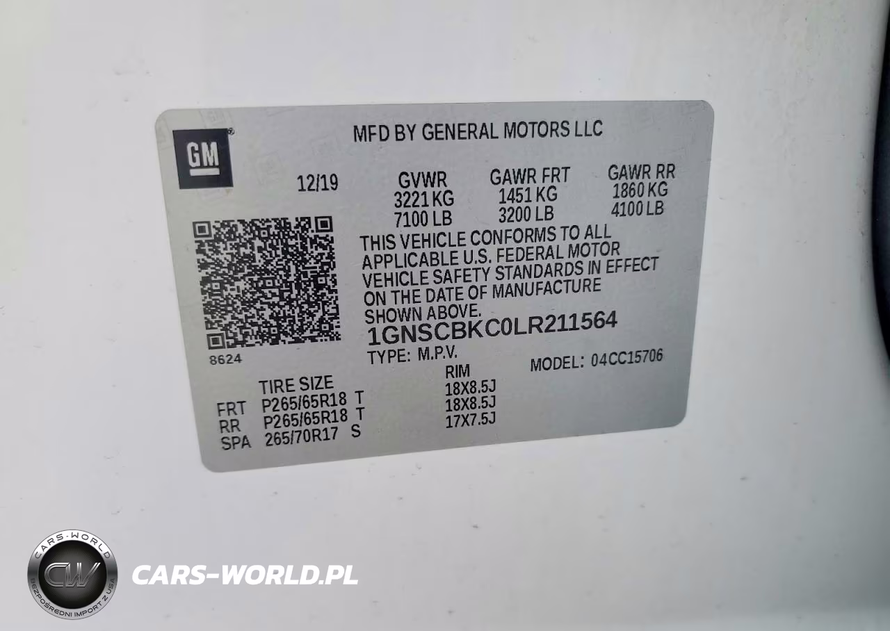 2020 Chevrolet Tahoe C1500 Lt VIN:1GNSCBKC0LR211564 - 13