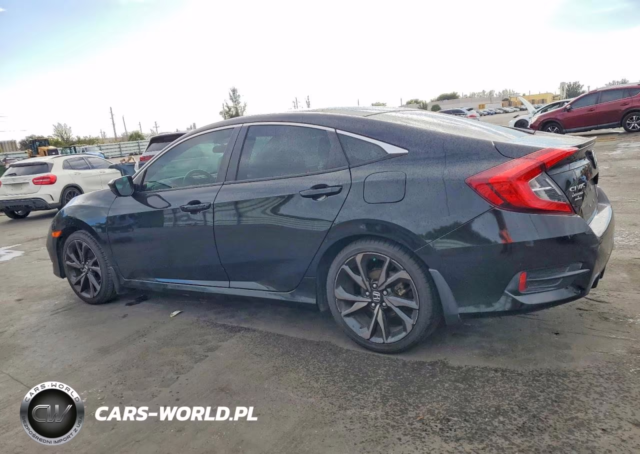 2020 Honda Civic Sport VIN:19XFC2F89LE017434 - 2