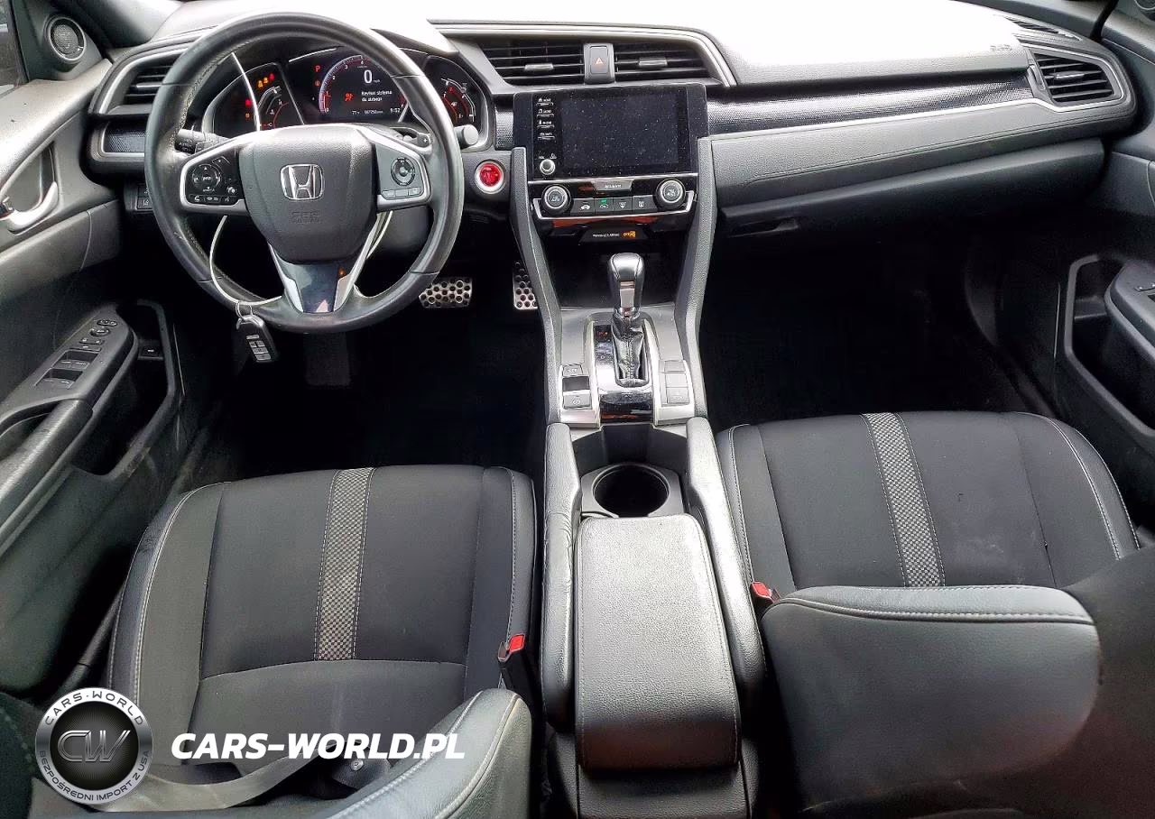 2020 Honda Civic Sport VIN:19XFC2F89LE017434 - 8