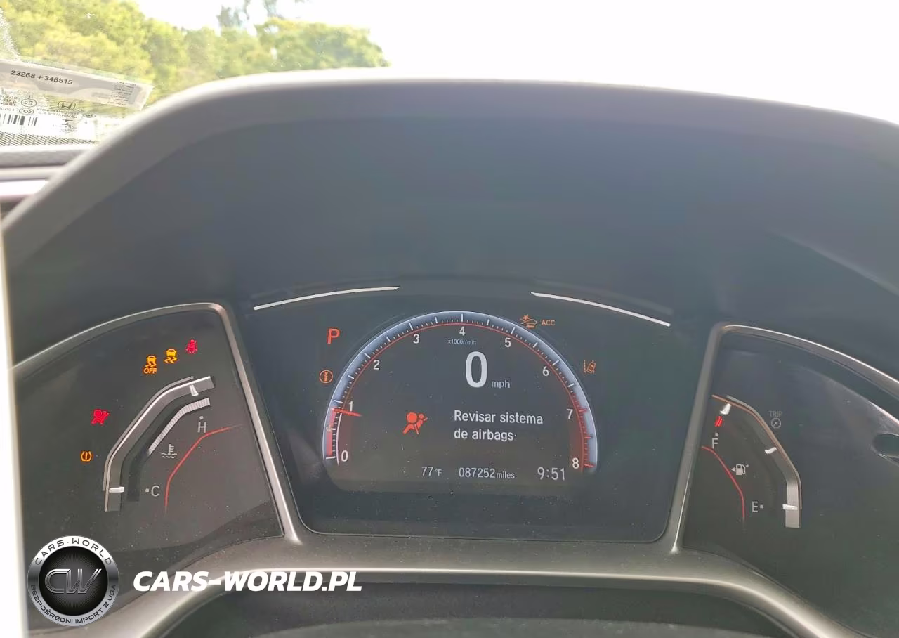 2020 Honda Civic Sport VIN:19XFC2F89LE017434 - 9