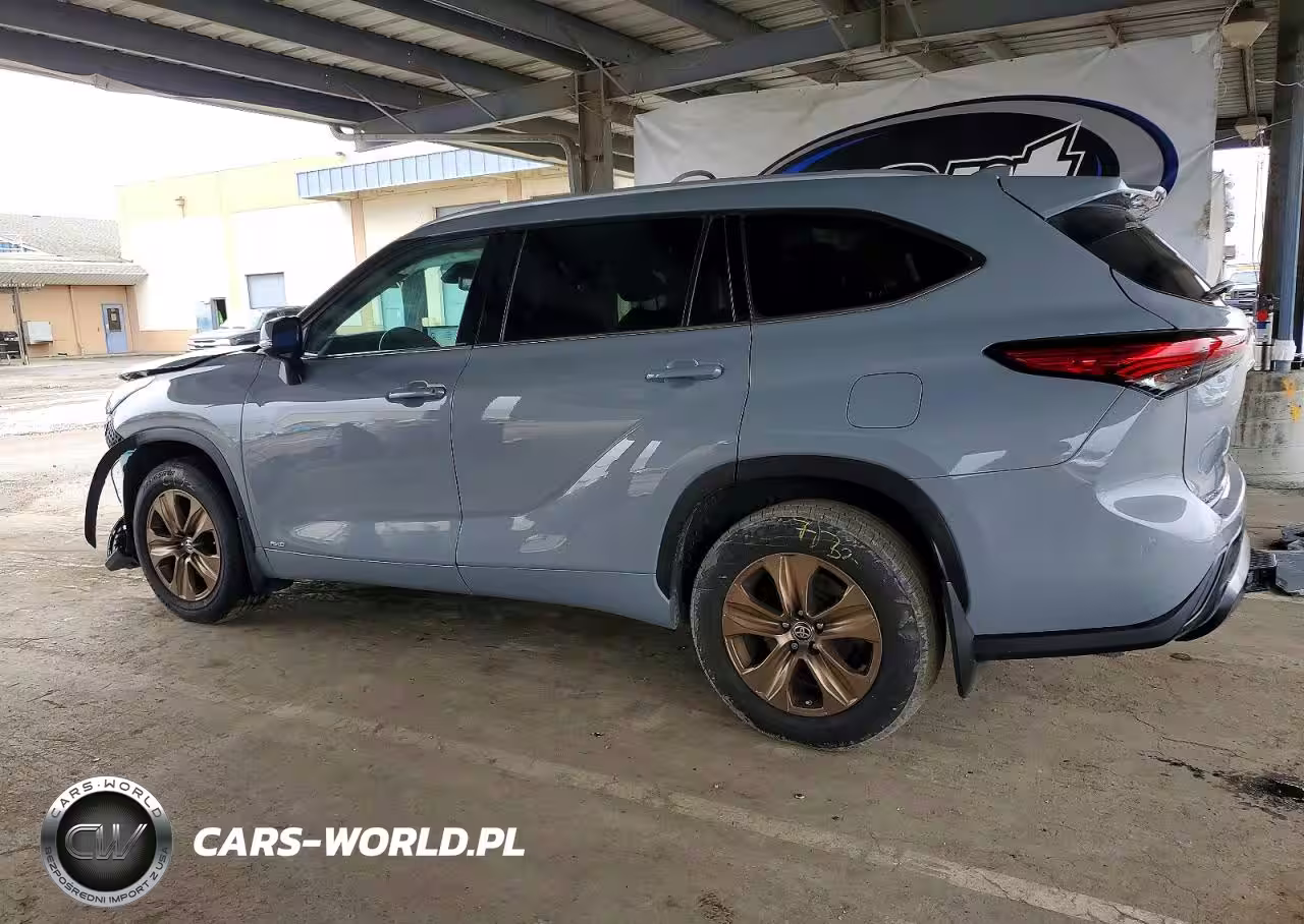 2022 Toyota Highlander Hybrid Xle VIN:5TDABRCH3NS552309 - 2
