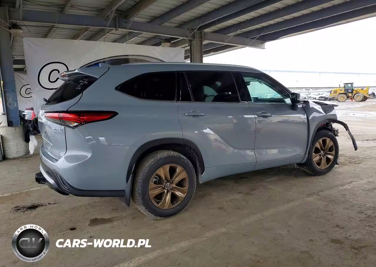 2022 Toyota Highlander Hybrid Xle VIN:5TDABRCH3NS552309 - 3