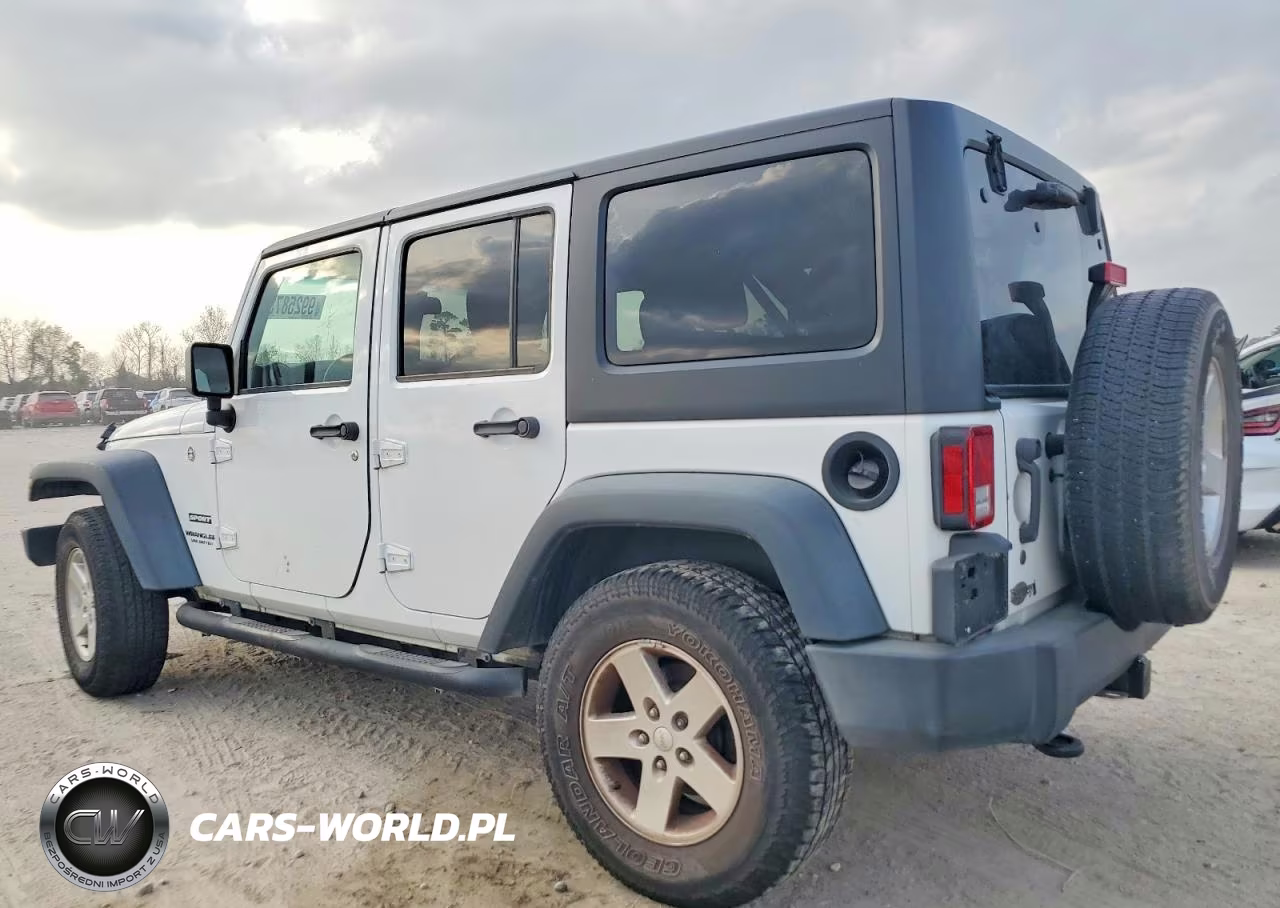 2017 Jeep Wrangler Unlimited Sport VIN:1C4BJWDG0HL744191 - 2