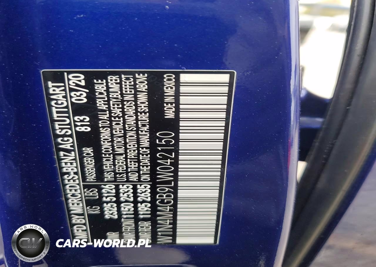 2020 Mercedes-Benz Glb 250 VIN:W1N4M4GB9LW042150 - 14
