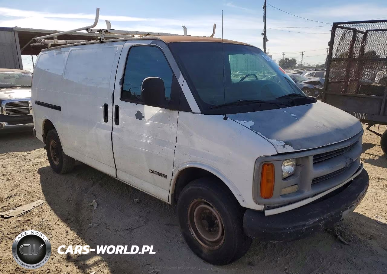 1999 Chevrolet Express G3500 Delivery Van VIN:1GCHG35R3X1018102 - 4