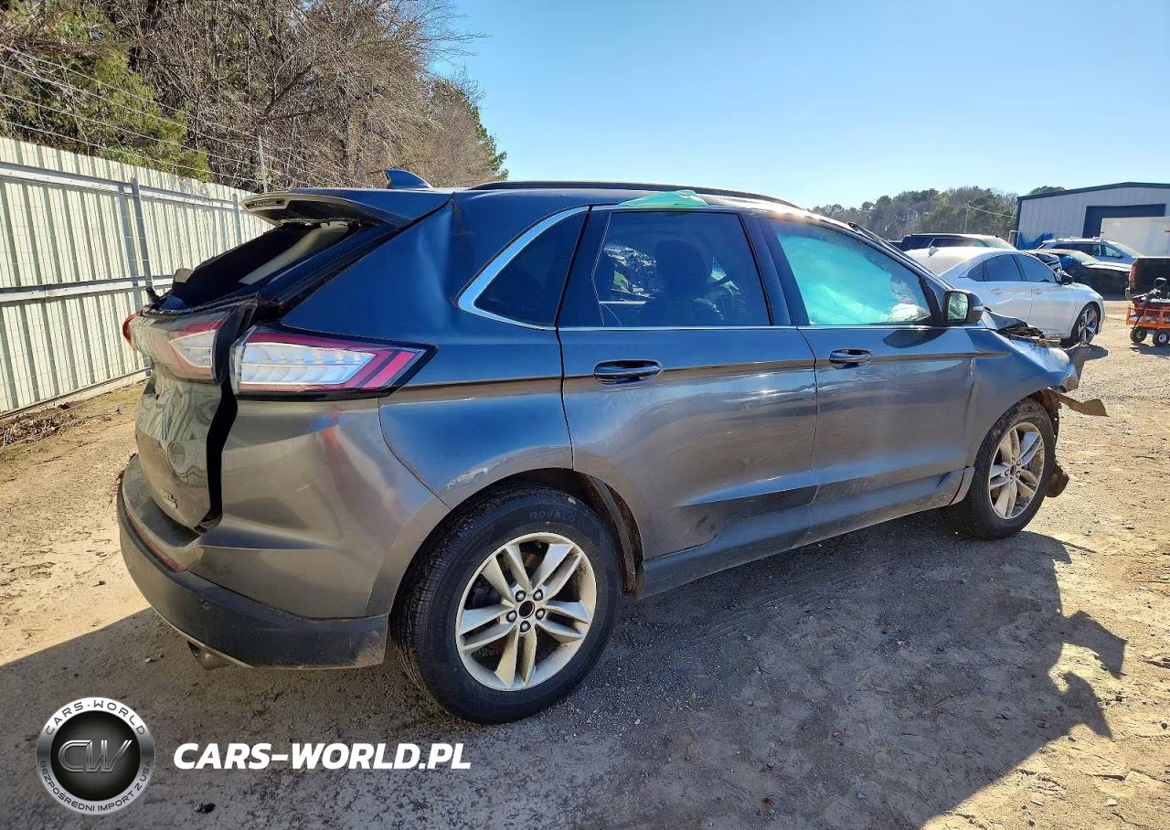 2015 Ford Edge Sel VIN:2FMTK3J93FBB33487 - 3