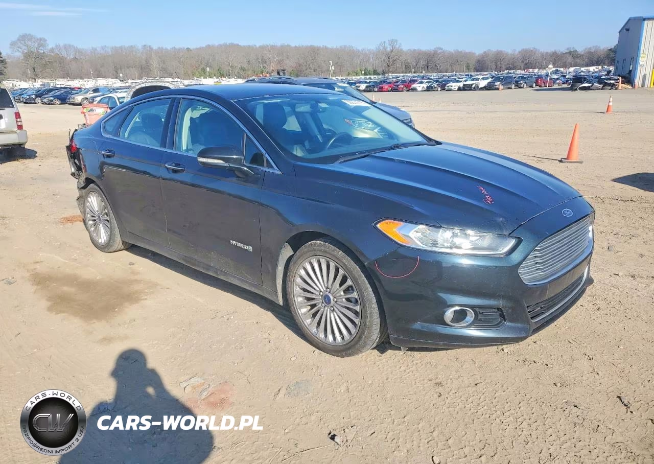 2014 Ford Fusion Titanium Hev VIN:3FA6P0RU3ER285494 - 4