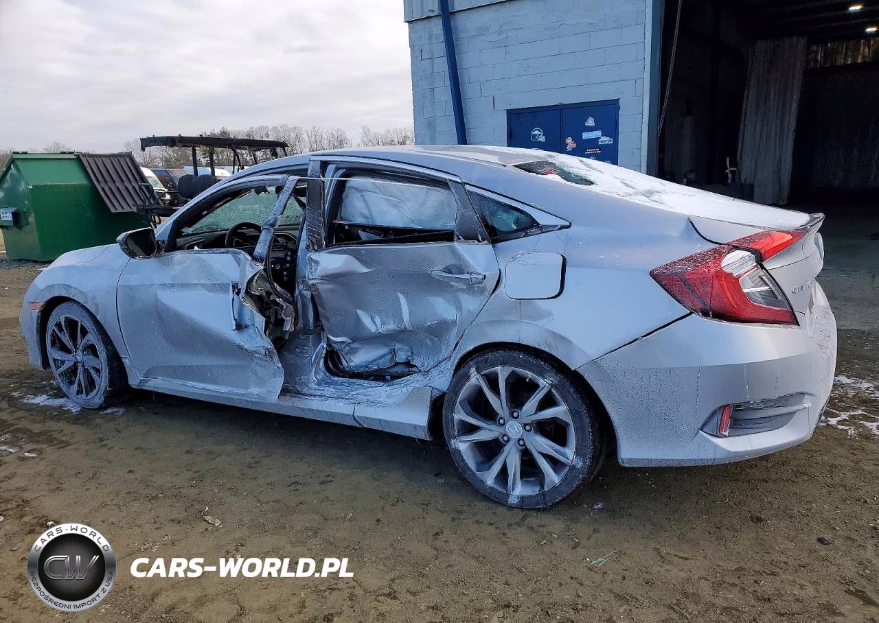 2019 Honda Civic Sport VIN:2HGFC2F8XKH526808 - 2