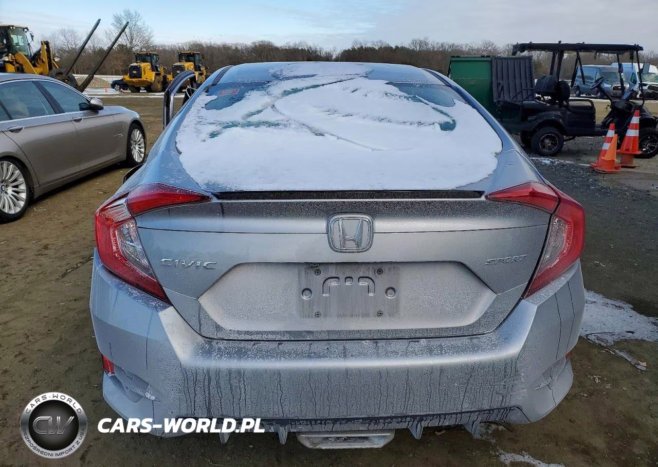 2019 Honda Civic Sport VIN:2HGFC2F8XKH526808 - 6