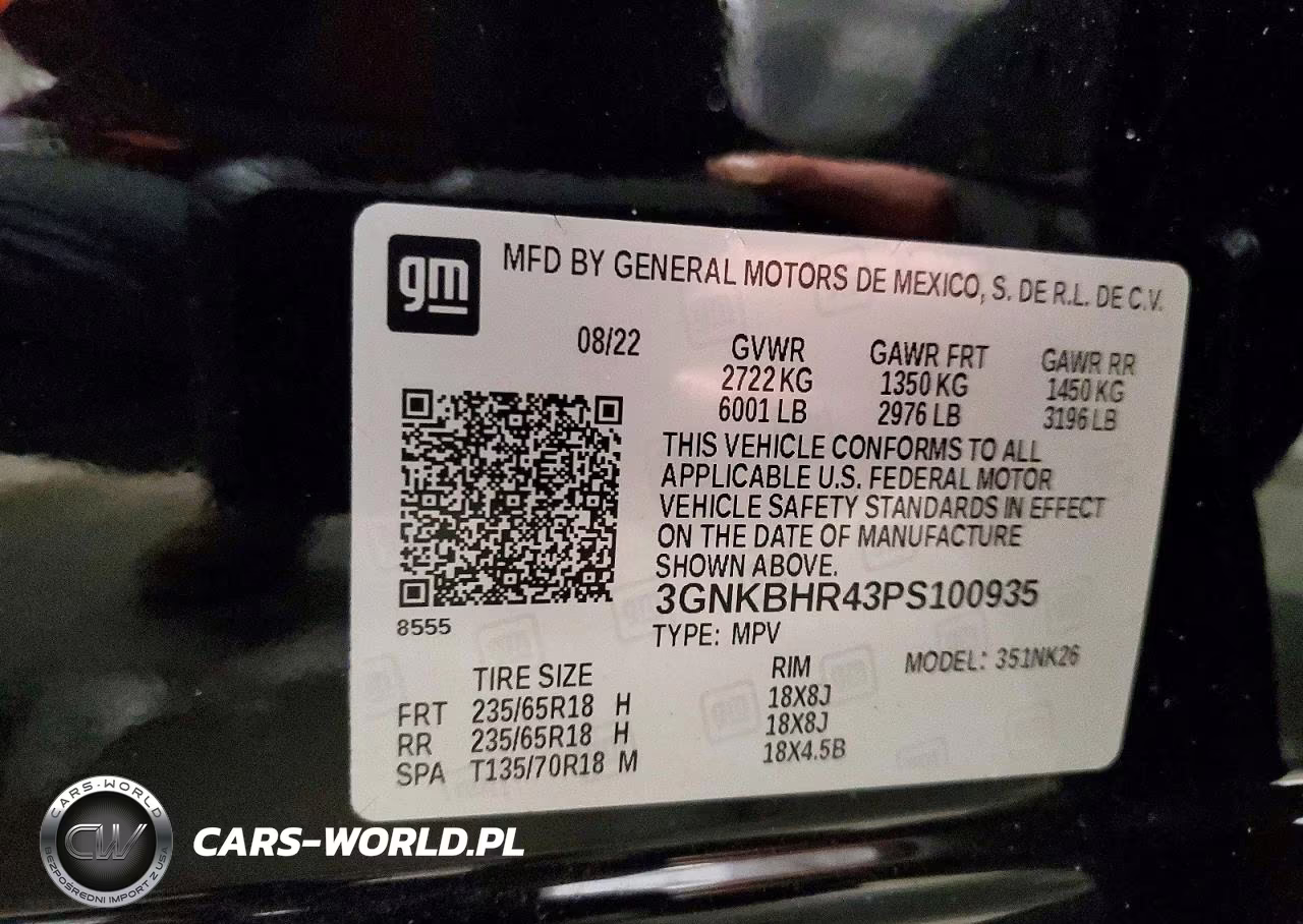 2023 Chevrolet Blazer 2Lt VIN:3GNKBHR43PS100935 - 13