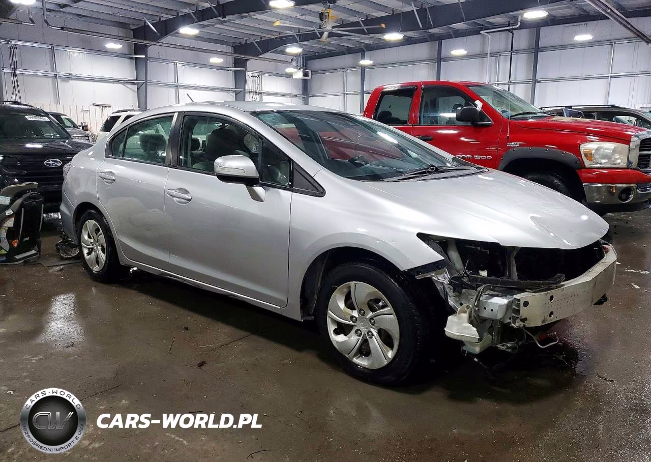 2013 Honda Civic Hybrid VIN:19XFB4F23DE202073 - 4
