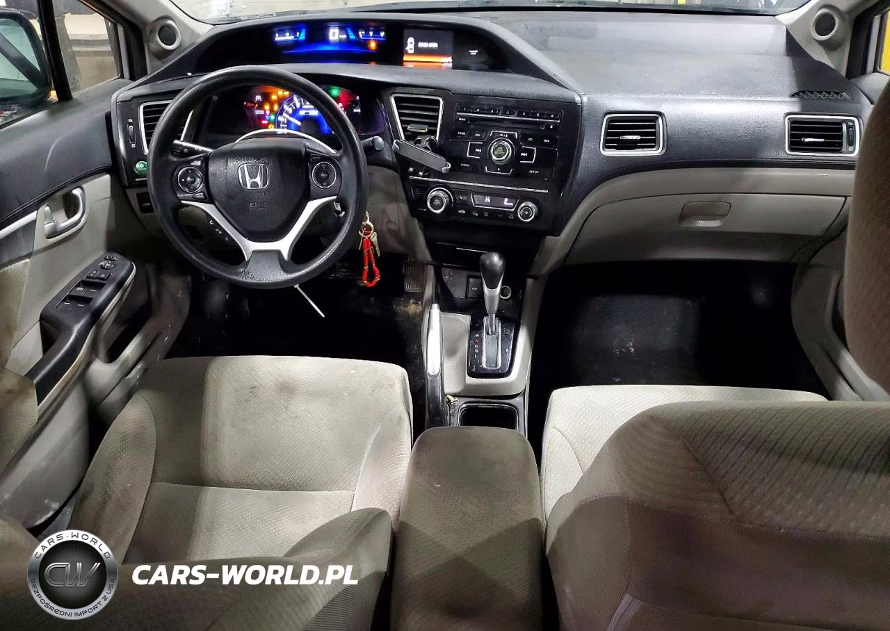 2013 Honda Civic Hybrid VIN:19XFB4F23DE202073 - 8
