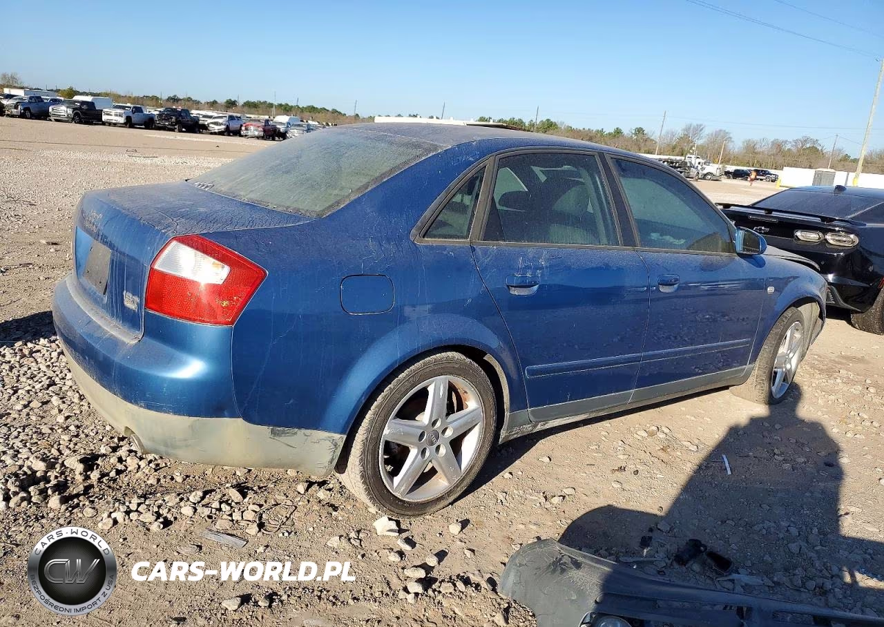 2003 Audi A4 1.8T Quattro VIN:WAULC68E33A335904 - 3