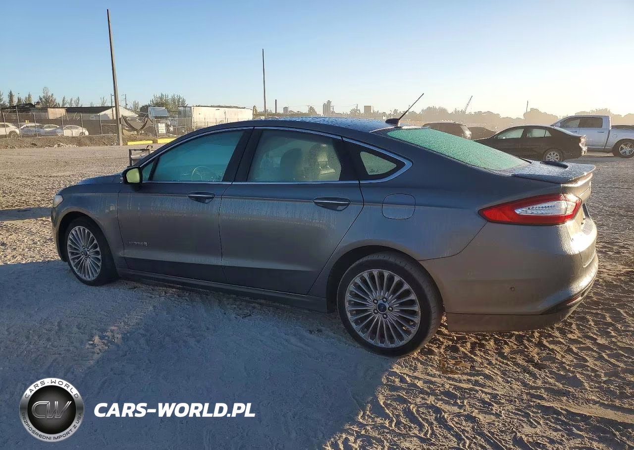 2014 Ford Fusion Titanium Hev VIN:3FA6P0RU0ER298588 - 2