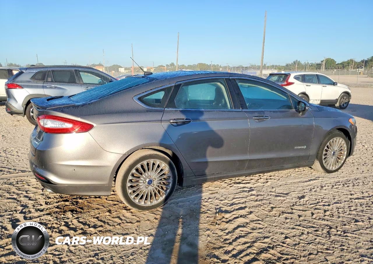 2014 Ford Fusion Titanium Hev VIN:3FA6P0RU0ER298588 - 3