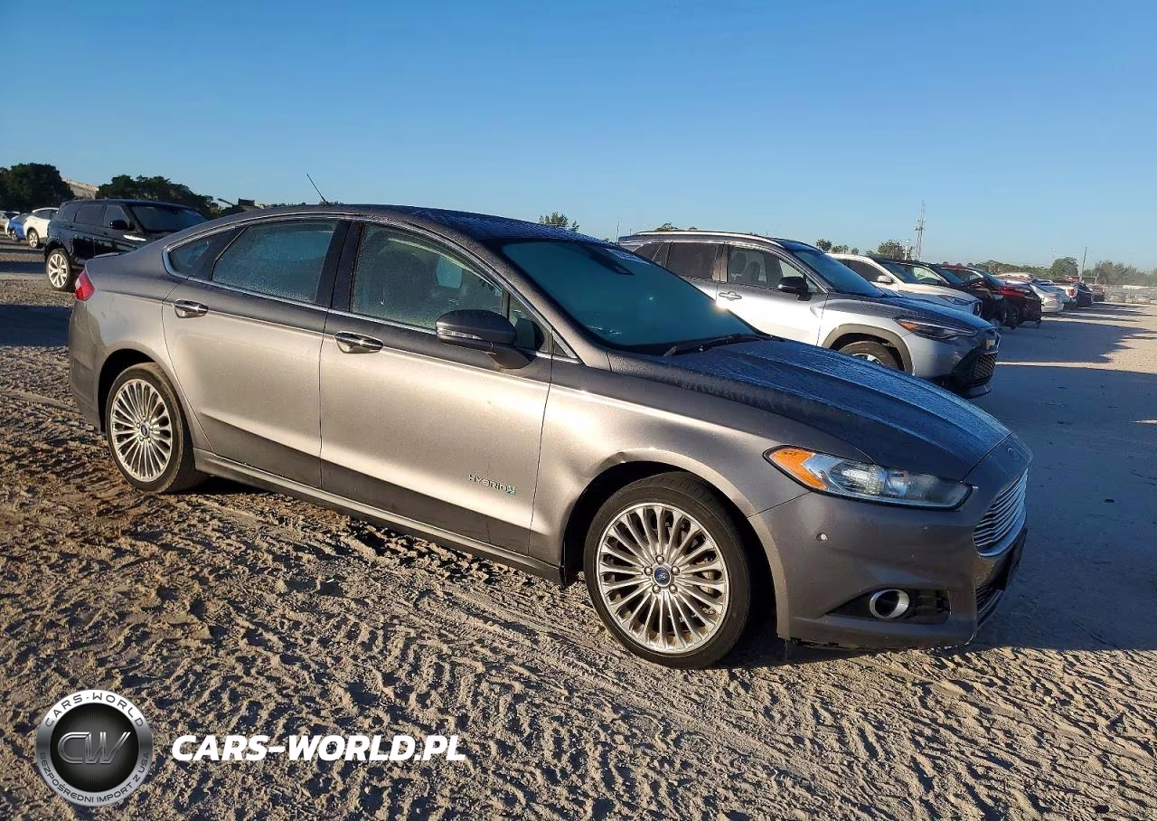 2014 Ford Fusion Titanium Hev VIN:3FA6P0RU0ER298588 - 4