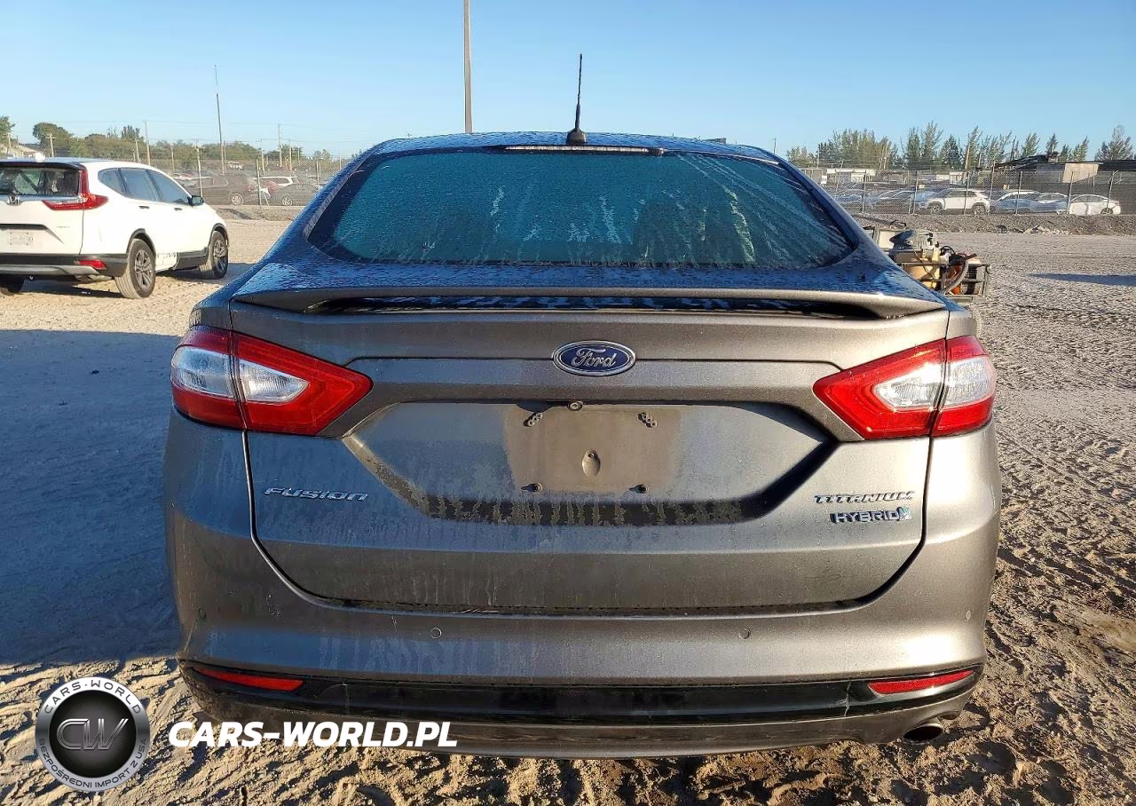 2014 Ford Fusion Titanium Hev VIN:3FA6P0RU0ER298588 - 6