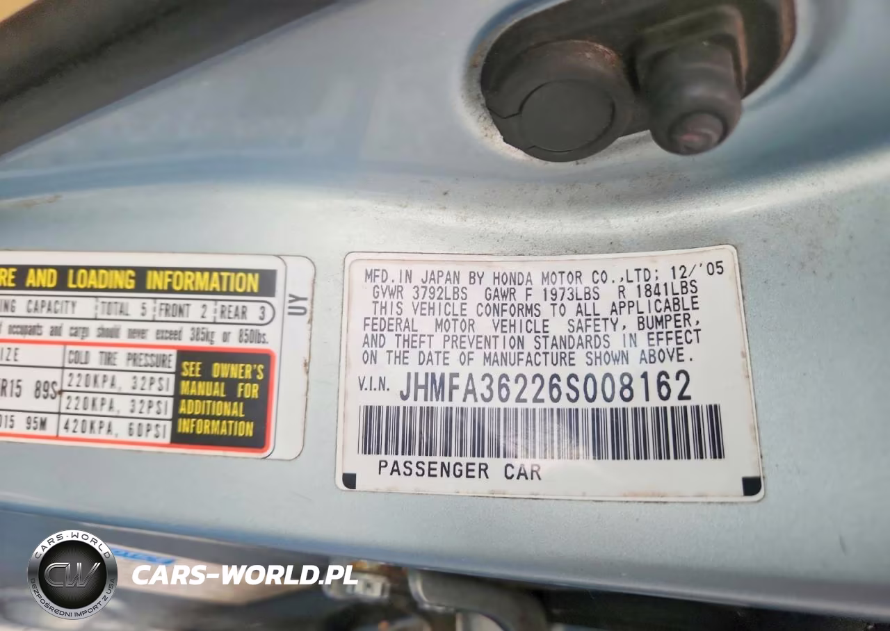 2006 Honda Civic VIN:JHMFA36226S008162 - 12