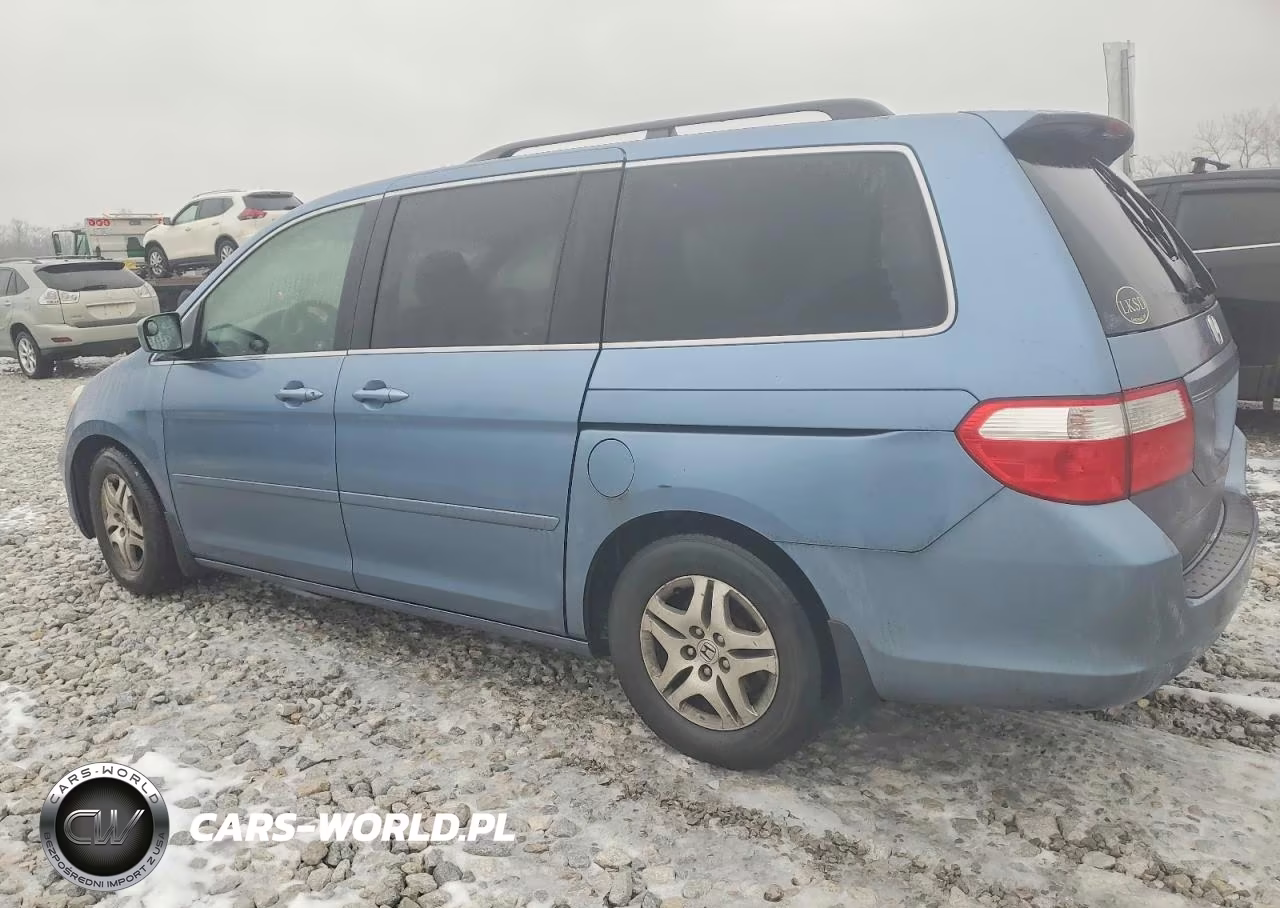 2005 Honda Odyssey Exl VIN:5FNRL38675B021834 - 2