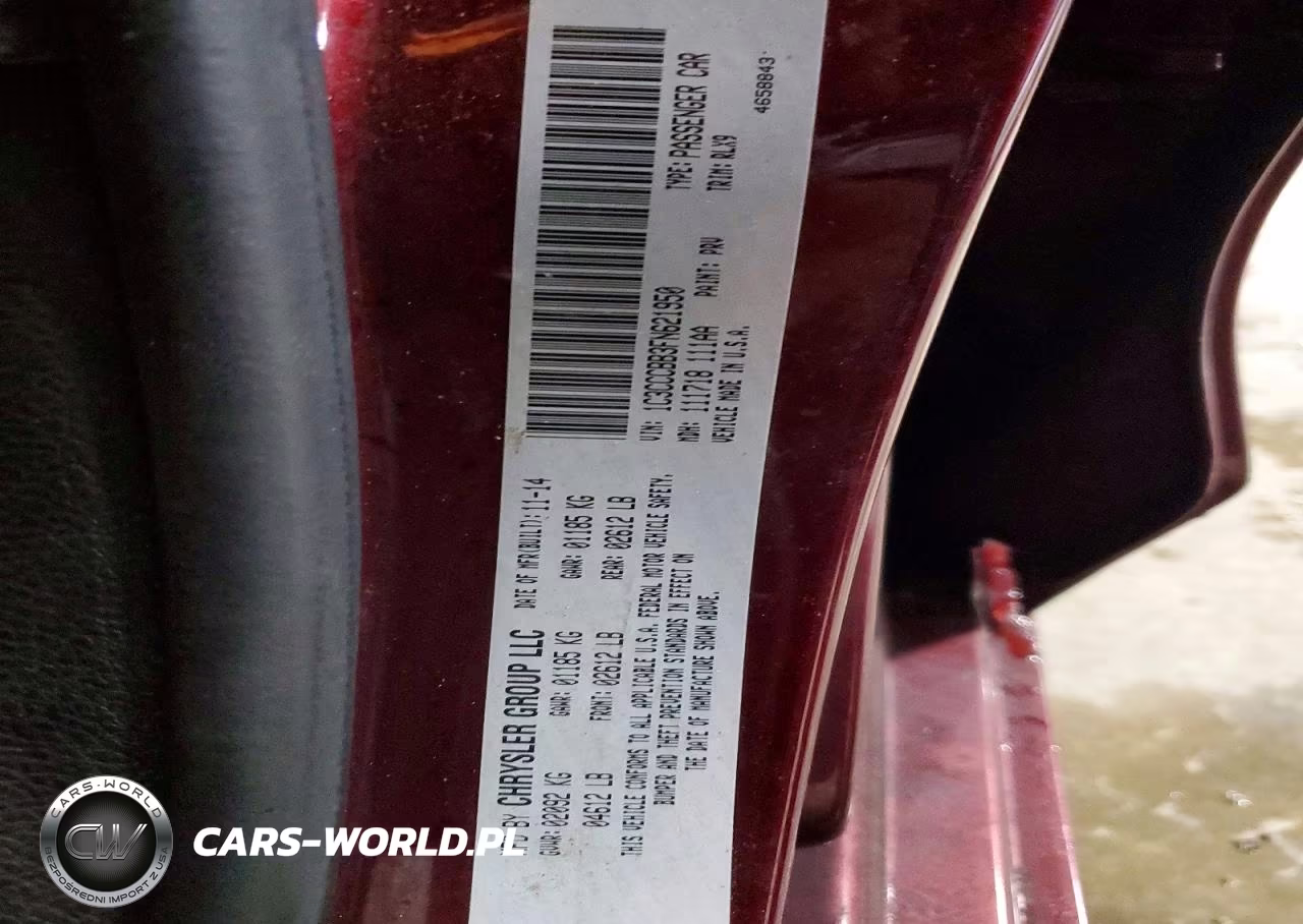 2015 Chrysler 200 S VIN:1C3CCCBB3FN621950 - 12