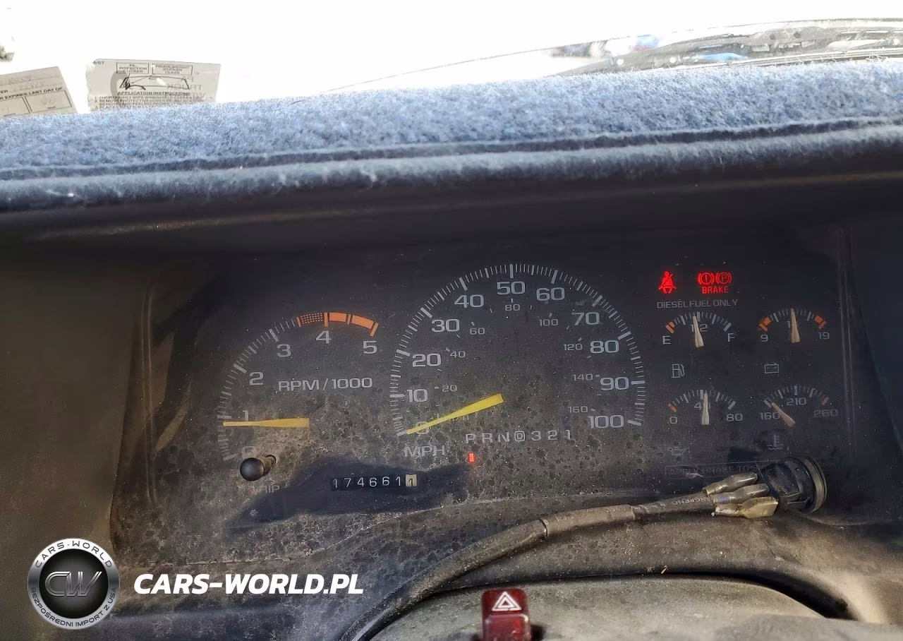 1996 GMC Sierra K2500 VIN:1GTGK29F6TE518889 - 9