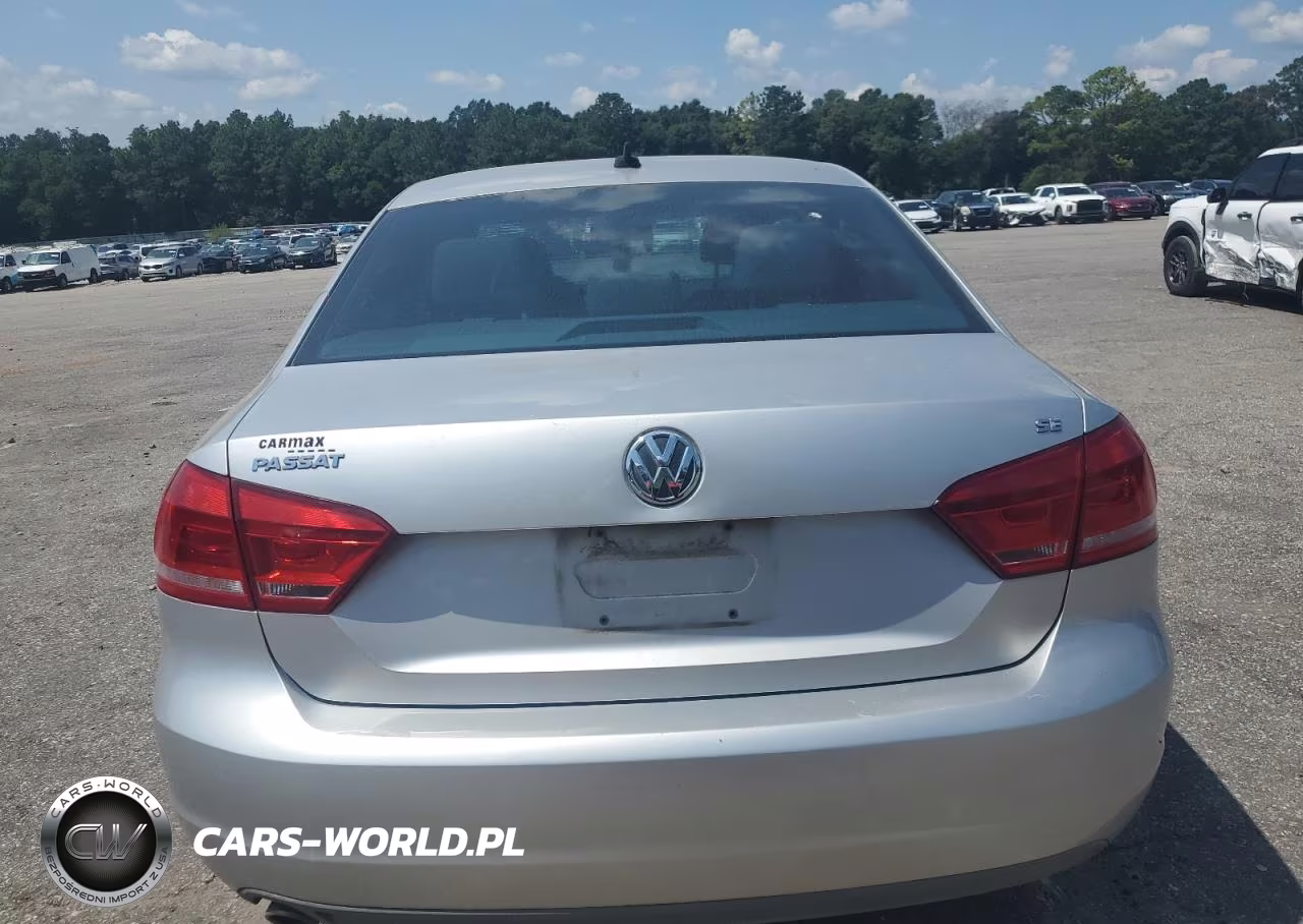 2012 Volkswagen Passat Se VIN:1VWBH7A33CC043718 - 6