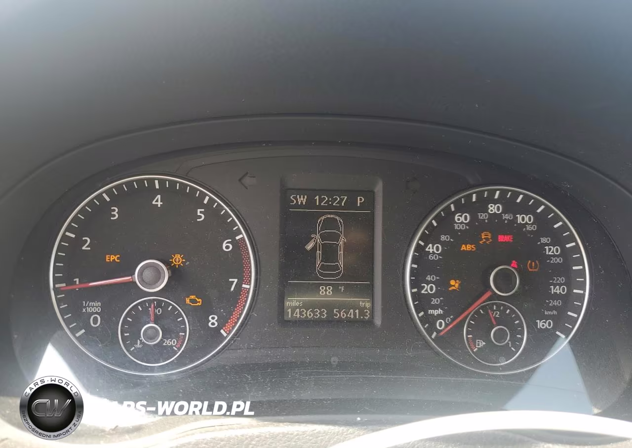 2012 Volkswagen Passat Se VIN:1VWBH7A33CC043718 - 9