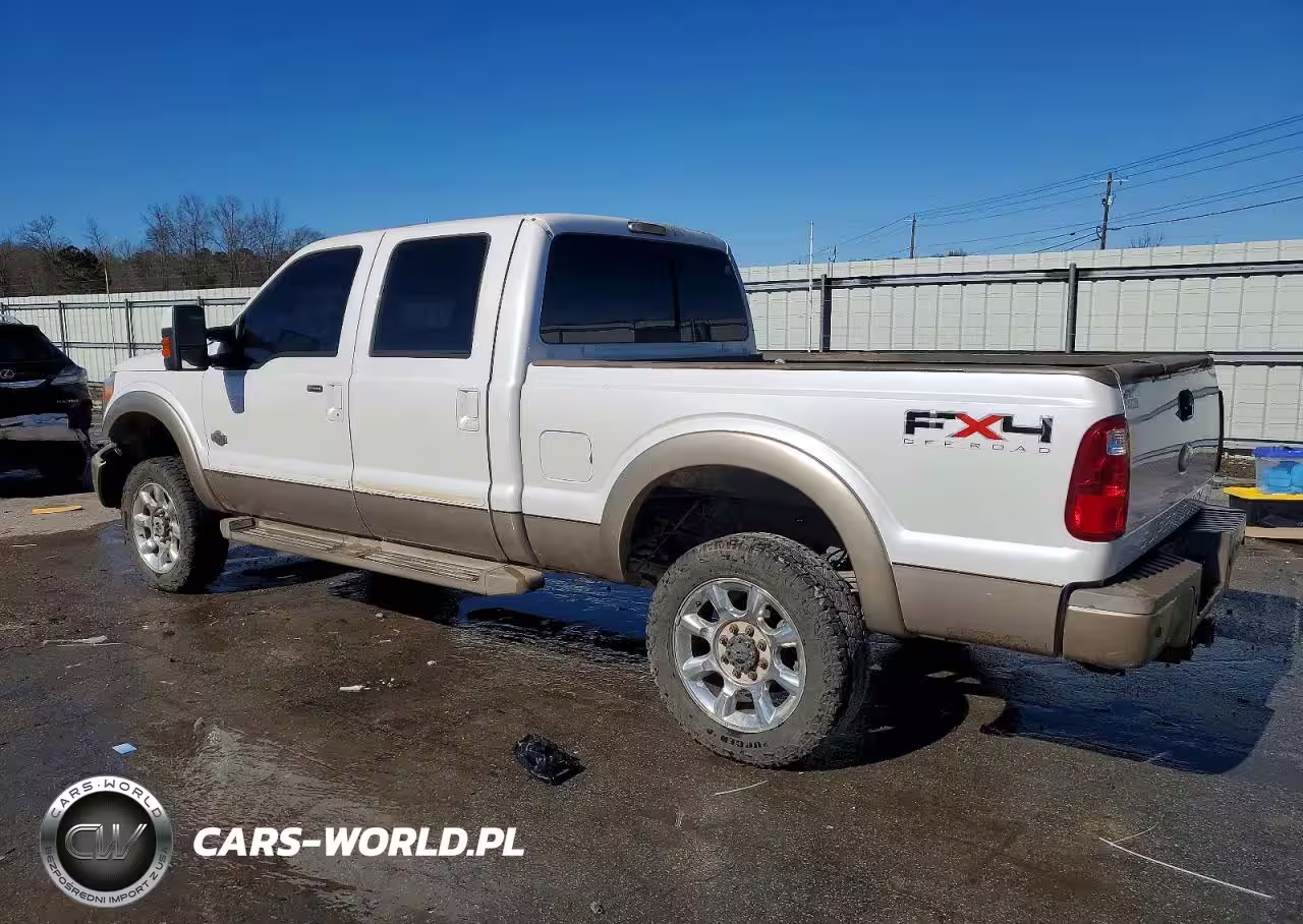 2011 Ford F250 Super Duty VIN:1FT7W2BT6BED01216 - 2
