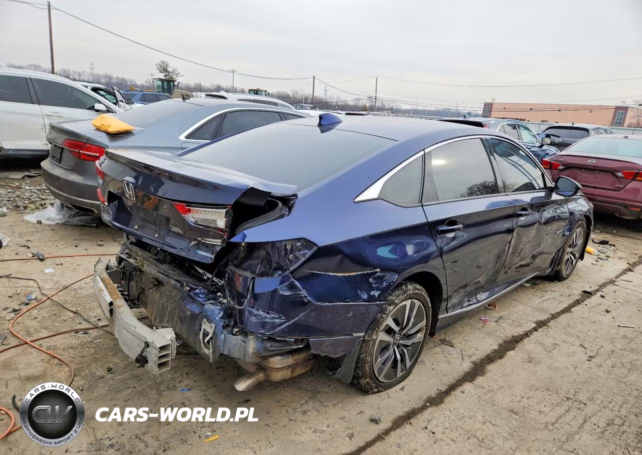 2018 Honda Accord Hybrid Exl VIN:1HGCV3F57JA009875 - 3