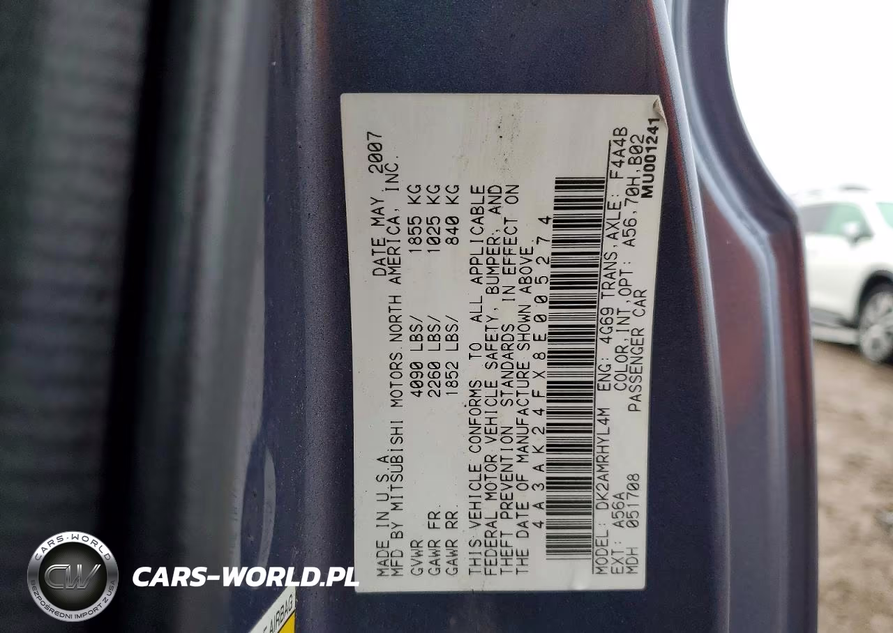 2008 Mitsubishi Eclipse Gs VIN:4A3AK24FX8E005274 - 12