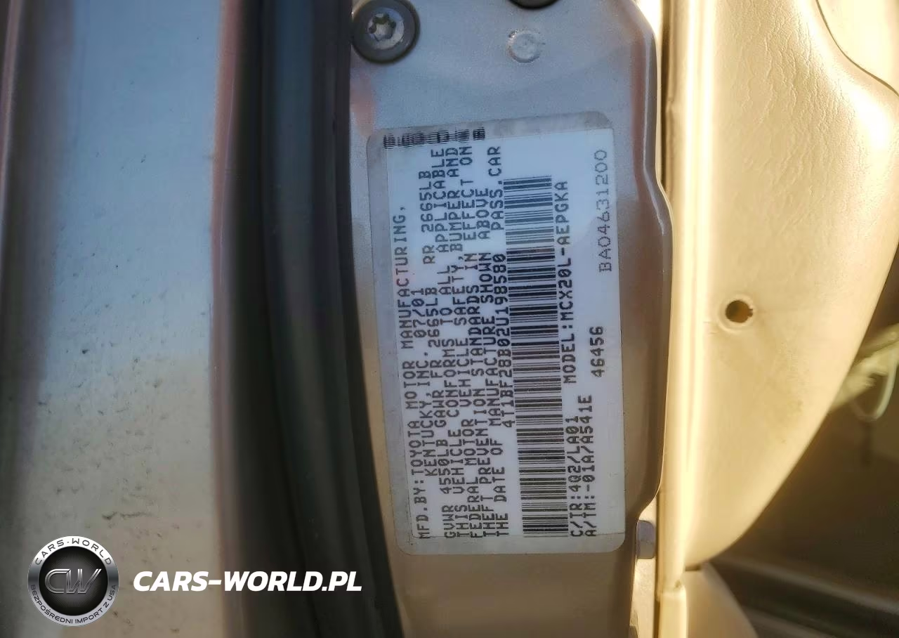 2002 Toyota Avalon Xl VIN:4T1BF28B02U198580 - 12