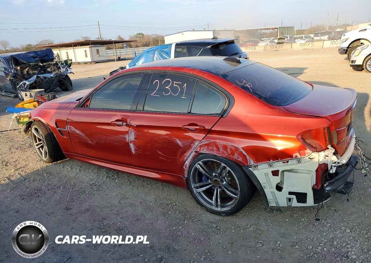 2016 BMW M3 VIN:WBS8M9C5XG5D31390 - 2