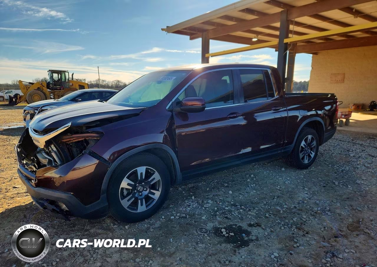 2017 Honda Ridgeline Rtl VIN:5FPYK2F50HB003657 - 1