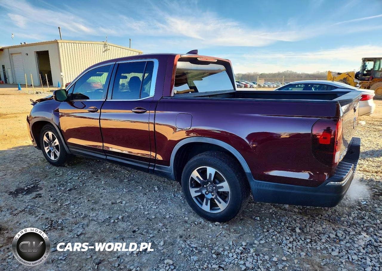 2017 Honda Ridgeline Rtl VIN:5FPYK2F50HB003657 - 2