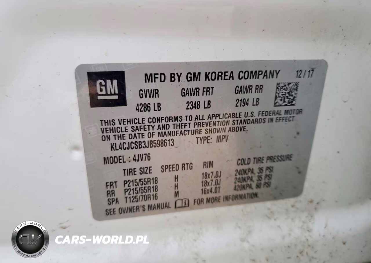2018 Buick Encore Essence VIN:KL4CJCSB3JB598613 - 12