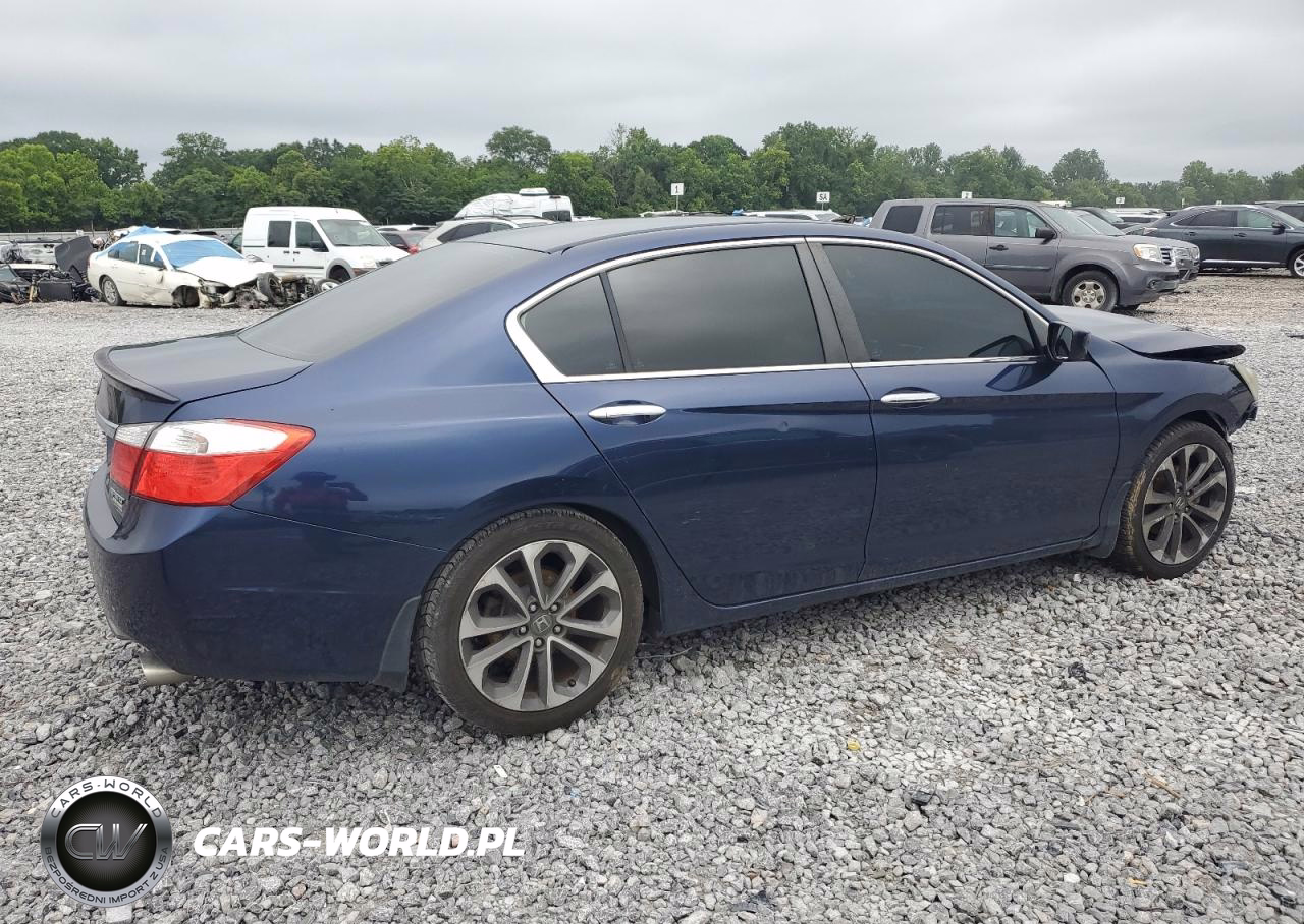 2015 Honda Accord Sport VIN:1HGCR2F50FA217876 - 3