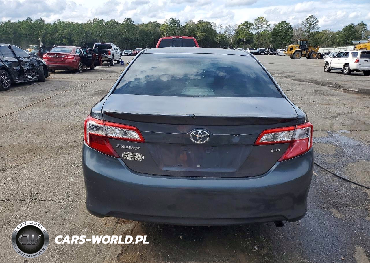 2012 Toyota Camry Le VIN:4T1BF1FK3CU130725 - 6